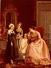 Francois-Louis Lanfant de Metz The Naughty Child painting